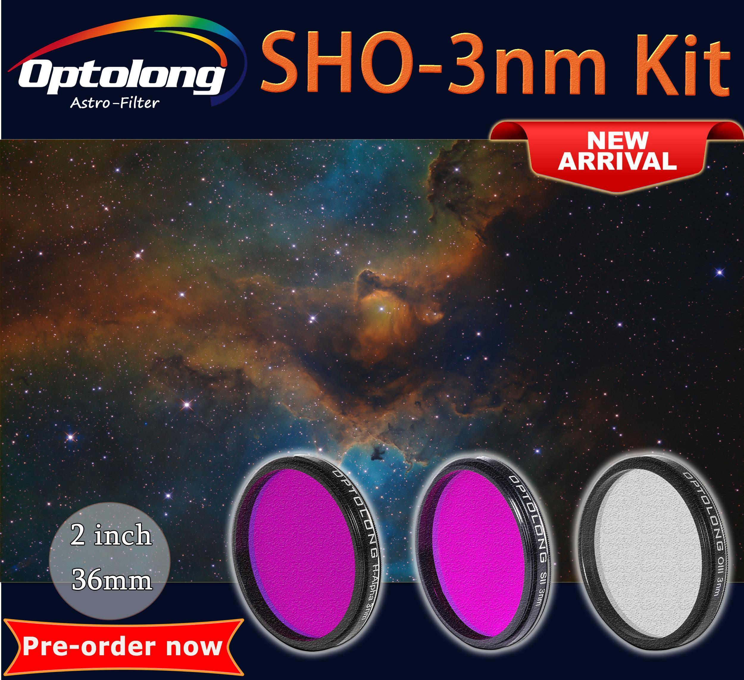 2021 NEW ITEMS SHO-3nm Narrowband Filters are available